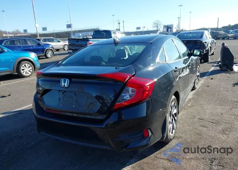 2017 Honda Civic Ex z USA, uszkodzony, nr VIN 19XFC2F79HE006366